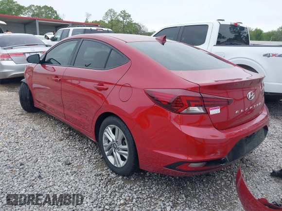 2020 Hyundai Elantra SEL z VIN KMHD84LFXLU063424, wystawiony jako IAAI lot #41900825 z przebiegiem 49 798 mil mil oraz . Historia ofert i sprzedaży dostępna na DreamBid. Obrazek 3.