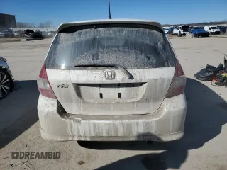 2007 Honda Fit Sport with VIN JHMGD38617S004925, listed as a Copart auction lot 47112235 with 249,849 mi miles and Salvage Title. Bid and sale history available at carsss.com. Image 6.