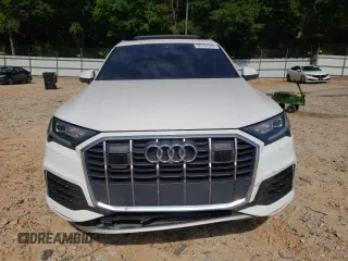 2021 Audi Q7 Premium Plus with VIN WA1LJAF72MD034440, listed as a Copart auction lot 58164365 with Not provided miles and Salvage title. Bid and sale history available at DreamBid. Image 5.