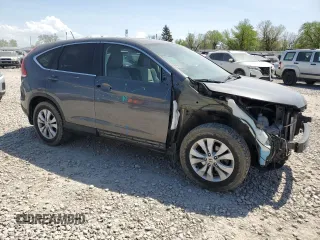 2014 Honda CR-V EX with VIN 2HKRM4H5XEH701027, listed as a Copart auction lot 54524835 with 169,445 mi miles and Salvage Title. Bid and sale history available at carsss.com. Image 4.