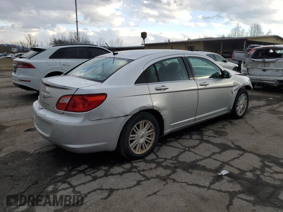 2009 Chrysler Sebring Touring with VIN 1C3LC56B99N564888, listed as a Copart auction lot 88457795 with Not provided miles and Salvage title. Bid and sale history available at DreamBid. Image 3.