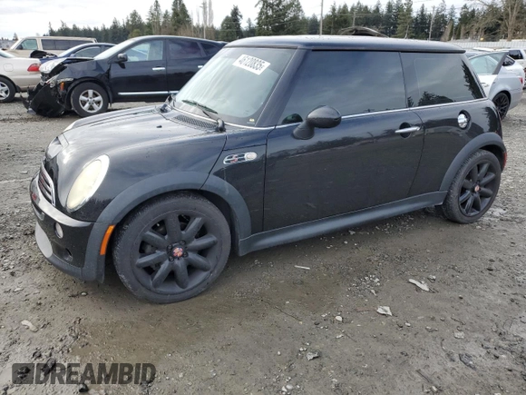 2003 MINI Hardtop S with VIN WMWRE33433TD70970, listed as a Copart auction lot 46120835 with 80,118 mi miles and Salvage Title. Bid and sale history available at DreamBid. Image 1.