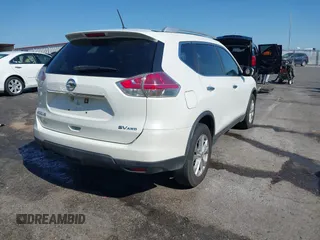2016 Nissan Rogue SV with VIN KNMAT2MV1GP682787, listed as a IAAI auction lot 42028405 with 157,975 mi miles. Bid and sale history available at carsss.com. Image 4.