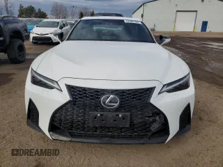 2023 Lexus IS with VIN JTHGZ1E29P5029500, listed as a Copart auction lot 49386795 with 33,717 mi miles and Clean Title. Bid and sale history available at carsss.com. Image 5.