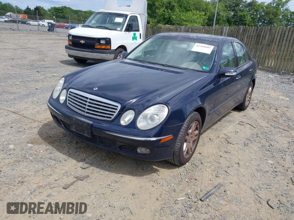 2003 Mercedes-Benz E 320 with VIN WDBUF65J23X105508, listed as a IAAI auction lot 42208085 with 212,137 mi miles and . Bid and sale history available at carsss.com. Image 2.