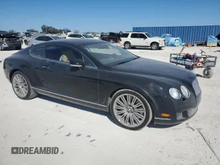 2008 Bentley Continental GT with VIN SCBCP73W88C057478, listed as a Copart auction lot 45030315 with 31,785 mi miles and Salvage Title. Bid and sale history available at DreamBid. Image 4.