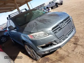 2007 Audi Q7 Premium with VIN WA1BY74L17D053754, listed as a IAAI auction lot 41651560 with 1 mi miles. Bid and sale history available at carsss.com. Image 1.