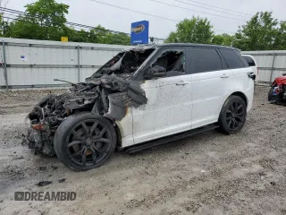 2020 Land Rover Range Rover Sport SVR with VIN SALWZ2RE5LA723022, listed as a Copart auction lot 68786574 with 0 mi miles and Non Repairable. Bid and sale history available at carsss.com. Image 1.