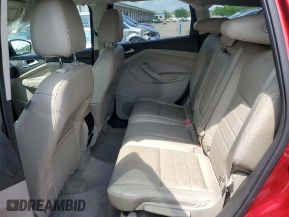 2015 Ford Escape Titanium with VIN 1FMCU0JX8FUC03874, listed as a Copart auction lot 61259665 with 98,933 mi miles and Salvage title. Bid and sale history available at DreamBid. Image 11.