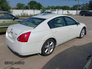 2004 Nissan Maxima SE with VIN 1N4BA41E94C926009, listed as a IAAI auction lot 42583368 with Not provided miles and . Bid and sale history available at DreamBid. Image 4.