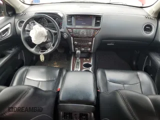 2016 Nissan Pathfinder Platinum with VIN 5N1AR2MM5GC636419, listed as a Copart auction lot 60929575 with 214,138 mi miles and Salvage title. Bid and sale history available at DreamBid. Image 8.