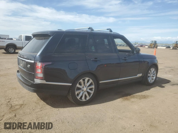 2014 Land Rover Range Rover HSE with VIN SALGS2WF1EA189350, listed as a Copart auction lot 55847345 with 114,410 mi miles and Clean Title. Bid and sale history available at DreamBid. Image 3.
