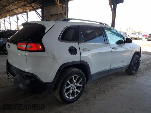 2018 Jeep Cherokee Latitude Plus with VIN 1C4PJMLX8JD549497, listed as a Copart auction lot 59766055 with 78,563 mi miles and Salvage title. Bid and sale history available at DreamBid. Image 3.