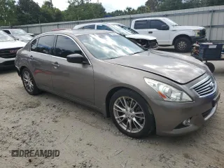 2011 Infiniti G37 Journey with VIN JN1CV6AP9BM507118, listed as a Copart auction lot 72356254 with 114,441 mi miles and Salvage Title. Bid and sale history available at DreamBid. Image 4.