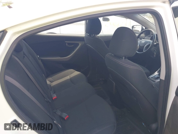 2015 Hyundai Elantra SE with VIN 5NPDH4AE6FH558457, listed as a IAAI auction lot 42738003 with 199,965 mi miles and . Bid and sale history available at DreamBid. Image 8.