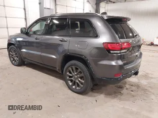 2016 Jeep Grand Cherokee Limited 75th Anniversary with VIN 1C4RJFBG2GC349154, listed as a IAAI auction lot 41392239 with 135,627 mi miles and . Bid and sale history available at DreamBid. Image 3.