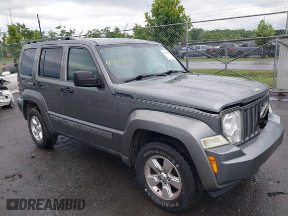2012 Jeep Liberty Sport with VIN 1C4PJMAK2CW118636, listed as a IAAI auction lot 42646591 with 170,607 mi miles and . Bid and sale history available at DreamBid. Image 1.