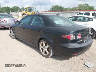 2008 Mazda 6 i Sport VE with VIN 1YVHP80CX85M21272, listed as a IAAI auction lot 42049348 with 240,304 mi miles. Bid and sale history available at carsss.com. Image 3.