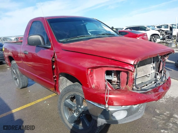 2007 Dodge Ram 1500 ST with VIN 1D7HA16K27J639389, listed as a IAAI auction lot 41786483 with 161,422 mi miles. Bid and sale history available at carsss.com. Image 1.