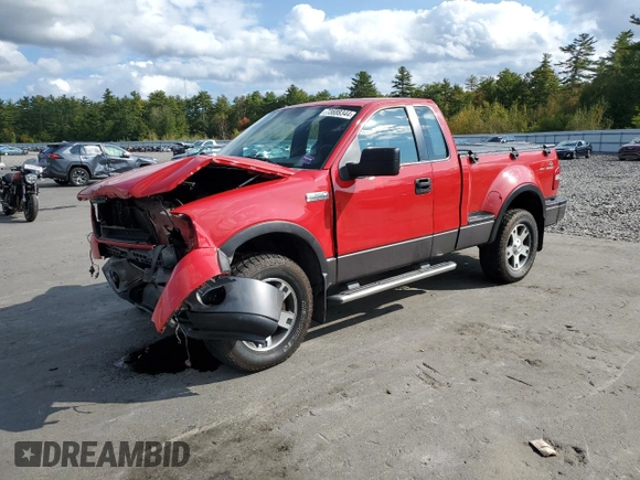 2006 Ford F-150 XLT with VIN 1FTRF04516KD96822, listed as a Copart auction lot 73688344 with 132,984 mi miles and Salvage Title. Bid and sale history available at carsss.com. Image 1.