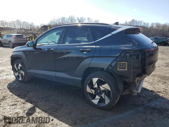 2024 Hyundai Kona Limited with VIN KM8HECA31RU115237, listed as a Copart auction lot 52013075 with 10,442 mi miles and Salvage Title. Bid and sale history available at carsss.com. Image 2.