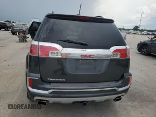 2017 GMC Terrain Denali with VIN 2GKFLRE38H6279441, listed as a Copart auction lot 59109425 with 215,537 mi miles and Salvage title. Bid and sale history available at DreamBid. Image 6.