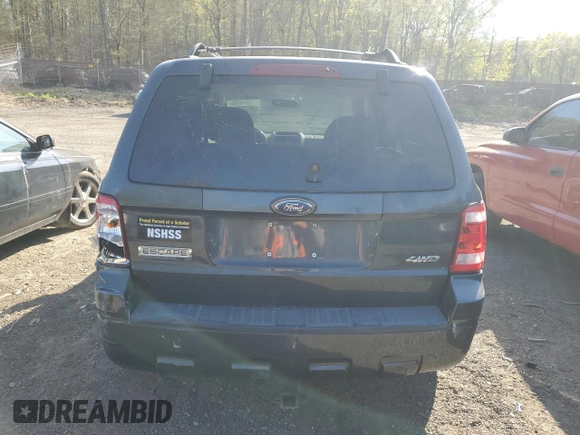 2008 Ford Escape XLT with VIN 1FMCU93128KC14154, listed as a Copart auction lot 53664695 with 0 mi miles and Salvage Title. Bid and sale history available at carsss.com. Image 6.