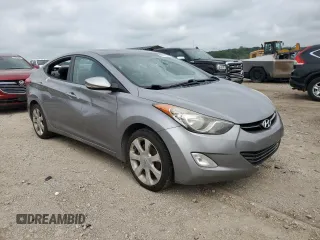 2012 Hyundai Elantra Limited with VIN KMHDH4AE3CU277052, listed as a Copart auction lot 65641075 with 286,209 mi miles and Clean title. Bid and sale history available at DreamBid. Image 4.