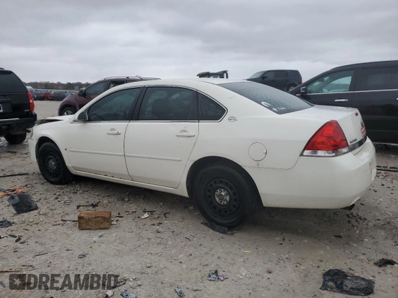 2008 Chevrolet Impala Police Police z VIN 2G1WS553X81370577, wystawiony jako Copart lot #52849335 z przebiegiem 140 960 mil mil oraz Czysty tytuł • Clean title. Historia ofert i sprzedaży dostępna na DreamBid. Obrazek 2.