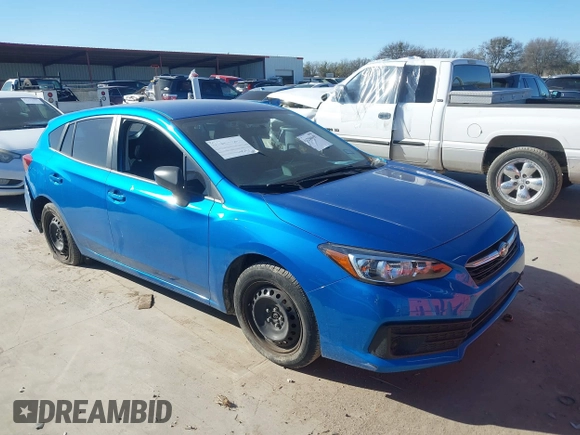 2023 Subaru Impreza with VIN 4S3GTAB68P3702475, listed as a IAAI auction lot 41206655 with 30,571 mi miles and . Bid and sale history available at DreamBid. Image 1.