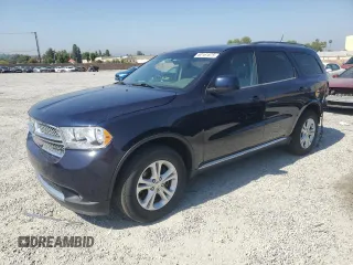 2013 Dodge Durango SXT with VIN 1C4RDHAG6DC688631, listed as a Copart auction lot 60161875 with 155,778 mi miles and Salvage title. Bid and sale history available at DreamBid. Image 1.