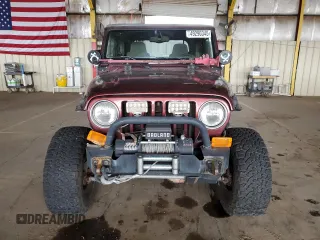2003 Jeep Wrangler Sahara with VIN 1J4FA59S03P336844, listed as a Copart auction lot 49290345 with 167,726 mi miles and Salvage title. Bid and sale history available at DreamBid. Image 5.