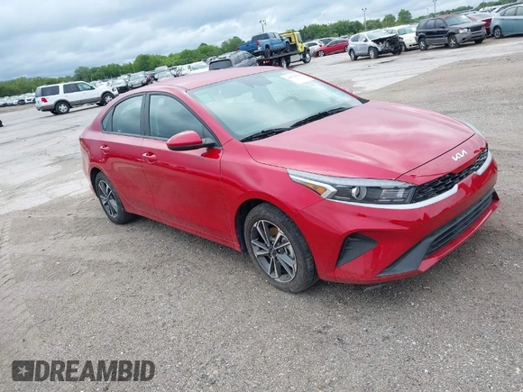 2024 Kia Forte LXS with VIN 3KPF24AD3RE716800, listed as a IAAI auction lot 41976514 with 13,307 mi miles. Bid and sale history available at carsss.com. Image 1.