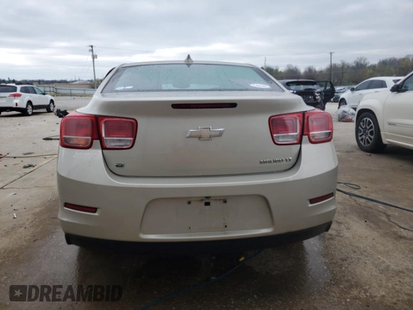 2015 Chevrolet Malibu LT with VIN 1G11C5SL7FF110641, listed as a Copart auction lot 50802565 with 130,121 mi miles and Non Repairable. Bid and sale history available at DreamBid. Image 6.