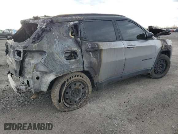 2023 Jeep Compass Latitude Lux with VIN 3C4NJDFN9PT511863, listed as a Copart auction lot 51165675 with Not provided miles and Non repairable. Bid and sale history available at DreamBid. Image 3.