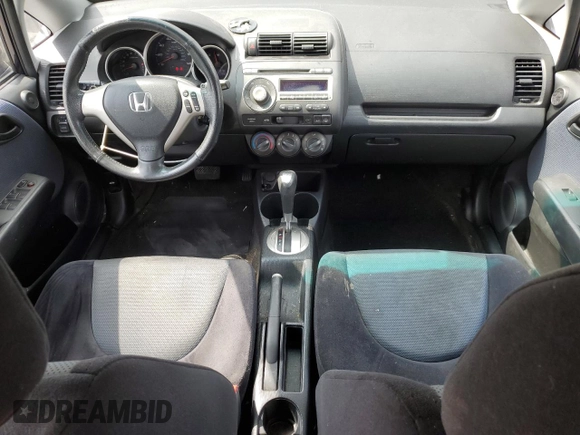 2008 Honda Fit Sport with VIN JHMGD38648S073061, listed as a Copart auction lot 54595955 with 110,985 mi miles and Clean Title. Bid and sale history available at carsss.com. Image 8.