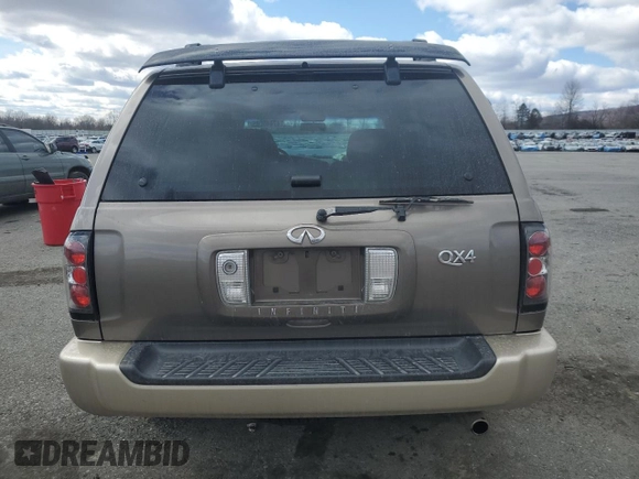 2001 Infiniti QX4 Luxury z VIN JNRDR07Y41W108932, wystawiony jako Copart lot #47440085 z przebiegiem 131 045 mil mil oraz Szkoda całkowita • Salvage title. Historia ofert i sprzedaży dostępna na DreamBid. Obrazek 6.