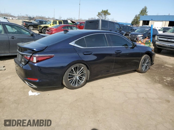 2022 Lexus ES 350 z VIN 58ADZ1B17NU126248, wystawiony jako Copart lot #48802365 z przebiegiem 24 910 mil mil oraz Szkoda całkowita • Salvage title. Historia ofert i sprzedaży dostępna na DreamBid. Obrazek 3.