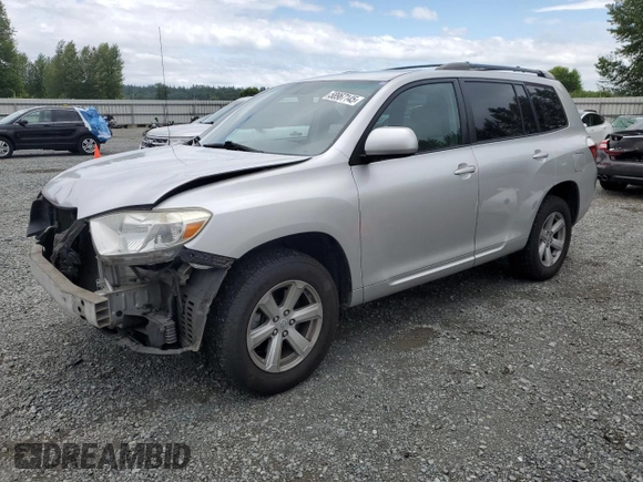 2010 Toyota Highlander with VIN 5TDBK3EH0AS023876, listed as a Copart auction lot 58967145 with 167,494 mi miles and Salvage title. Bid and sale history available at DreamBid. Image 1.