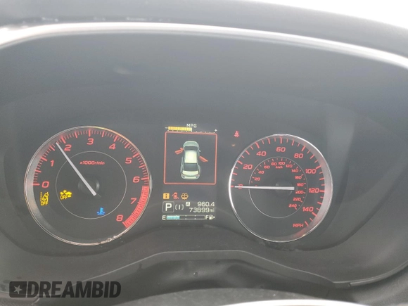 2020 Subaru Impreza Special Sports с VIN 4S3GKAL66L3604203, выставлен на аукционе Copart как лот 47420705 с пробегом 73 899 миль миль и Списание • Salvage title. История ставок и продаж доступна на DreamBid. Изображение 9.