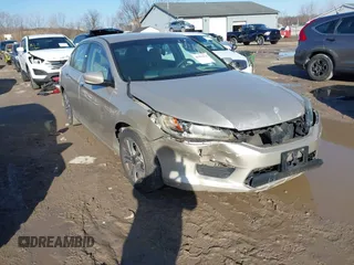 2014 Honda Accord Sedan LX with VIN 1HGCR2F33EA263781, listed as a IAAI auction lot 41822524 with 167,102 mi miles. Bid and sale history available at carsss.com. Image 1.