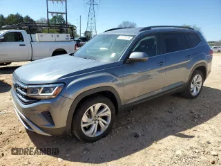 2021 Volkswagen Atlas SE z VIN 1V2WR2CA8MC578236, wystawiony jako Copart lot #49133435 z przebiegiem 64 645 mil mil oraz Szkoda całkowita • Salvage title. Historia ofert i sprzedaży dostępna na DreamBid. Obrazek 1.