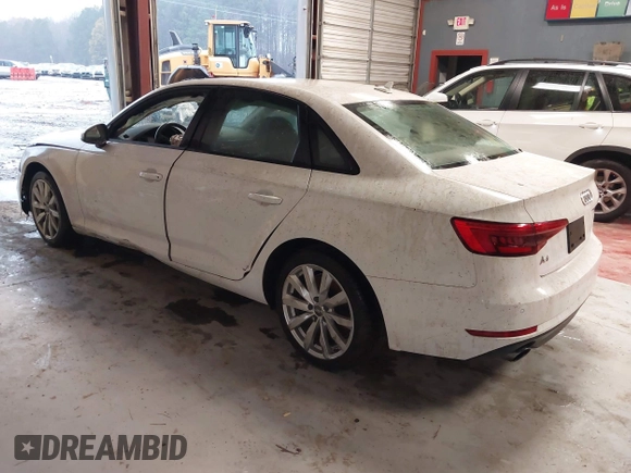 2017 Audi A4 Premium with VIN WAUGNAF40HN007638, listed as a IAAI auction lot 41069009 with 79,951 mi miles. Bid and sale history available at carsss.com. Image 3.