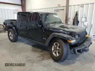 2022 Jeep Gladiator Rubicon with VIN 1C6JJTBGXNL169937, listed as a Copart auction lot 49626105 with 42,321 mi miles and Salvage title. Bid and sale history available at DreamBid. Image 4.