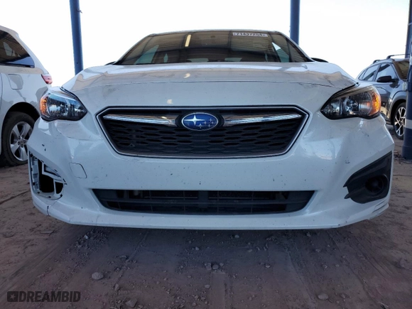 2017 Subaru Impreza with VIN 4S3GKAA65H1621533, listed as a Copart auction lot 71437254 with 104,319 mi miles and Salvage Title. Bid and sale history available at carsss.com. Image 5.