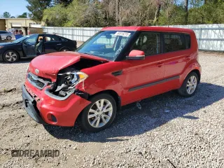 2012 Kia Soul + with VIN KNDJT2A68C7460108, listed as a Copart auction lot 50516215 with 183,071 mi miles and Salvage Title. Bid and sale history available at carsss.com. Image 1.