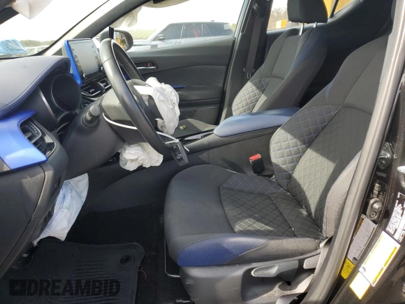 2021 Toyota C-HR LE with VIN NMTKHMBX5MR123586, listed as a Copart auction lot 54247515 with 47,646 mi miles and Salvage Title. Bid and sale history available at DreamBid. Image 7.