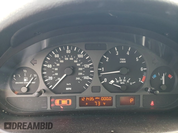 2004 BMW 3 Series 325i with VIN WBAEN33404PC13311, listed as a Copart auction lot 78661844 with 121,435 mi miles and Salvage Title. Bid and sale history available at carsss.com. Image 9.