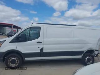 2021 Ford Transit Cargo with VIN 1FTBR1Y84MKA41093, listed as a IAAI auction lot 41799933 with 59,088 mi miles and . Bid and sale history available at DreamBid. Image 14.