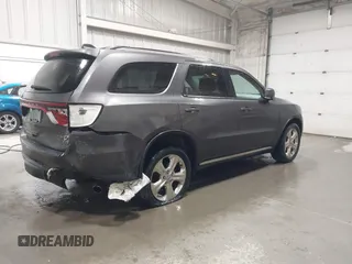 2014 Dodge Durango Limited with VIN 1C4RDJDG3EC278762, listed as a IAAI auction lot 42649501 with 107,556 mi miles and . Bid and sale history available at DreamBid. Image 4.